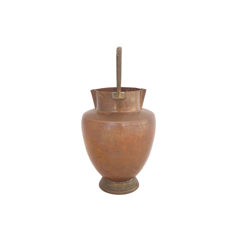 Art Deco Copper Vase