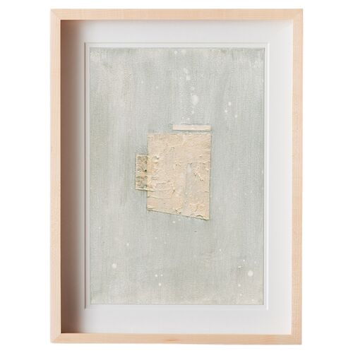 18" x 24" Galactic IV Painting by Jade Dacay, Natural Maple Frame 18" x 24" Galactic IV Painting by Jade Dacay, Natural Maple Frame