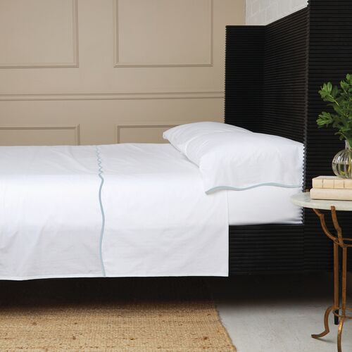 Skylar Cotton Percale Sheet Set