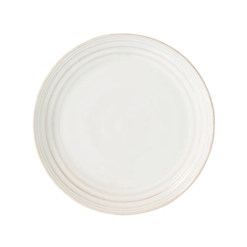  Bilbao Dessert/Salad Plate, Whitewash