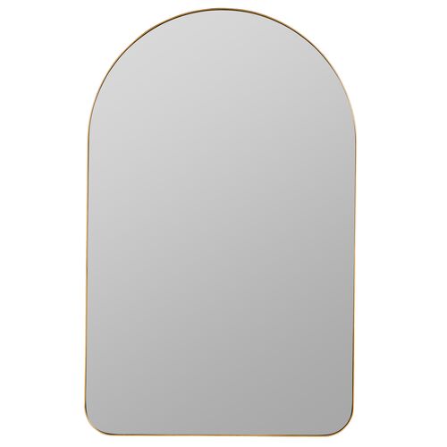 Grayson Arched Wall Mirror, Gold~P111111839