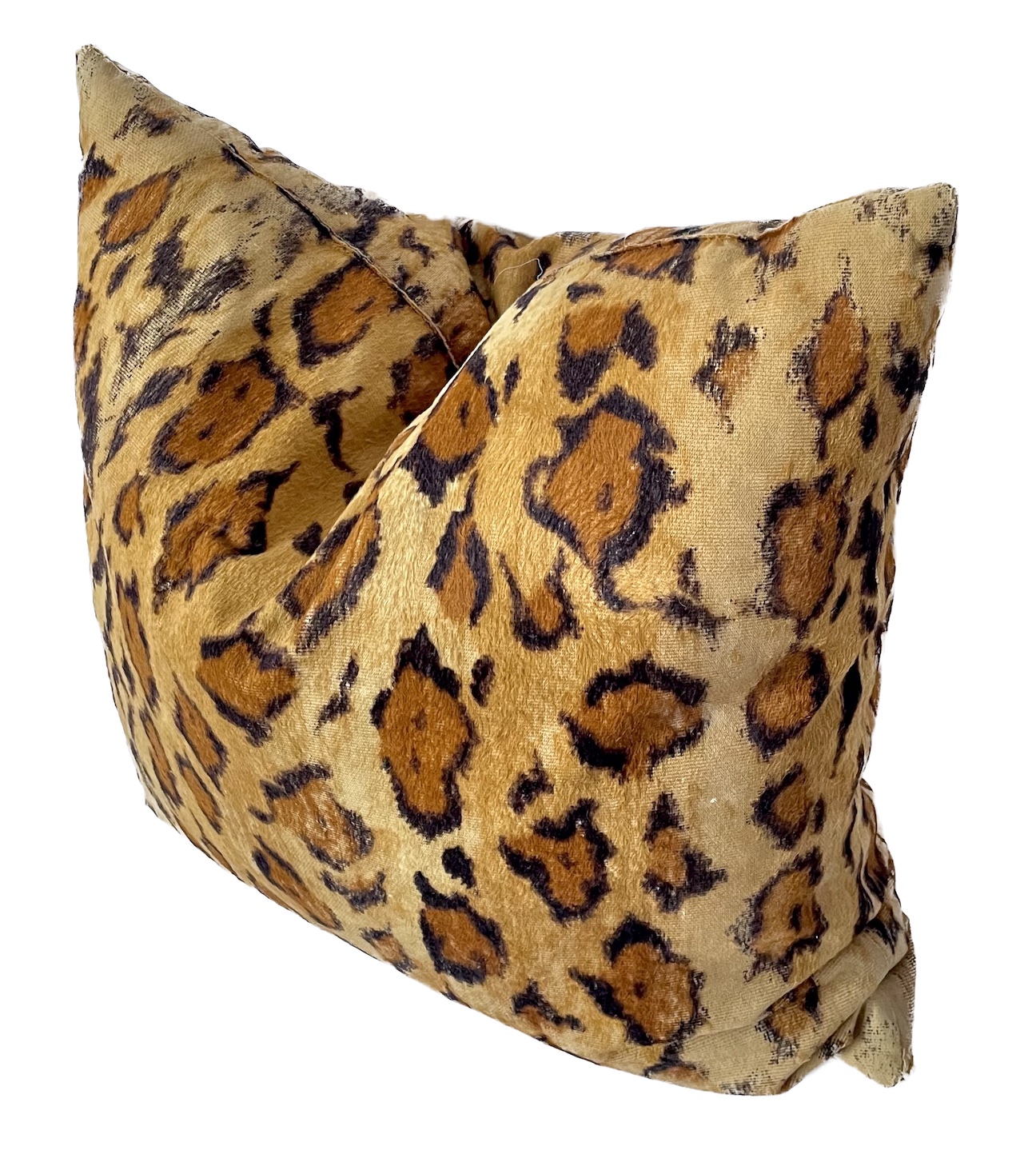 Faux Fur Leopard Pillow~P77688530
