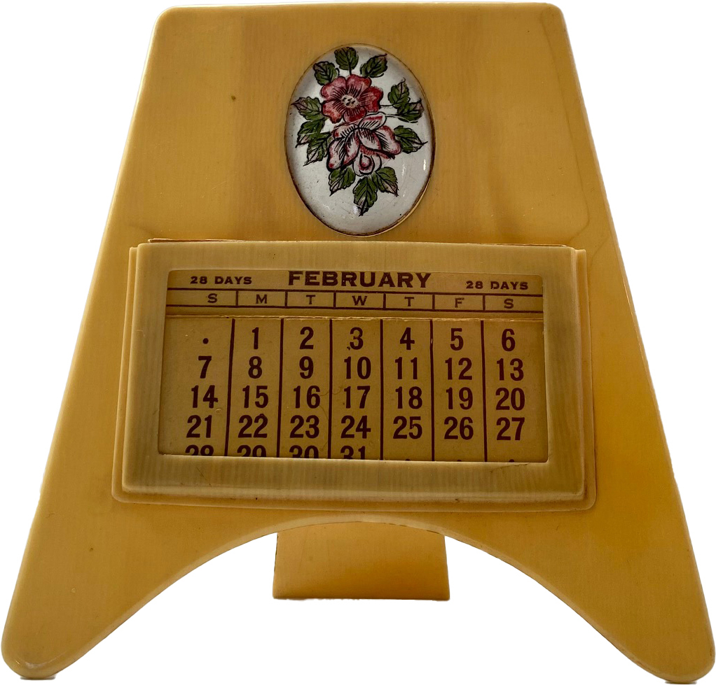 1930s Celuolid Perpetual Calendar~P77610569