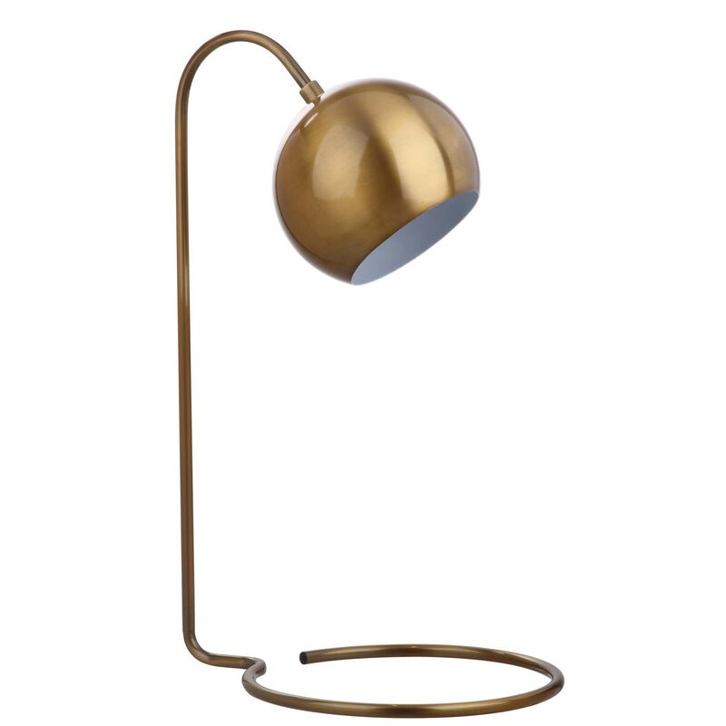 Romina Table Lamp, Brass