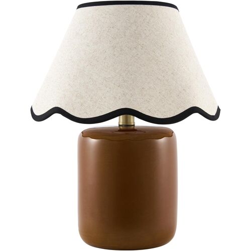 Elyeri Two-Tone Scalloped Shade Table Lamp Elyeri Two-Tone Scalloped Shade Table Lamp