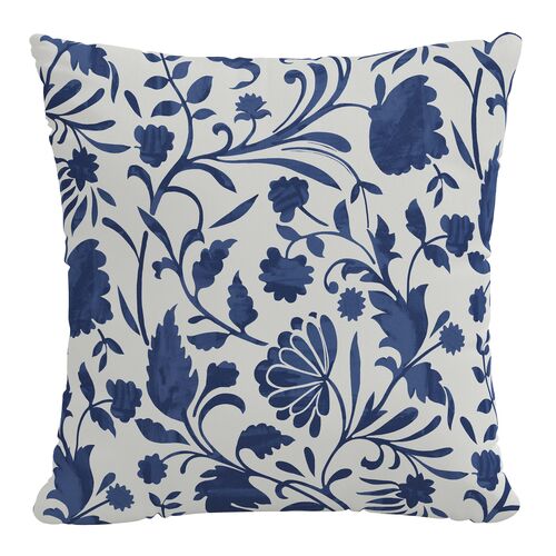 Vine Floral Outdoor Pillow~P77641502