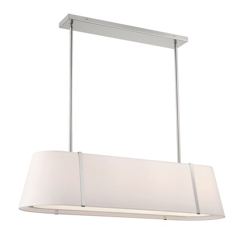 Fulton 4-Light Linear Oval Chandelier
