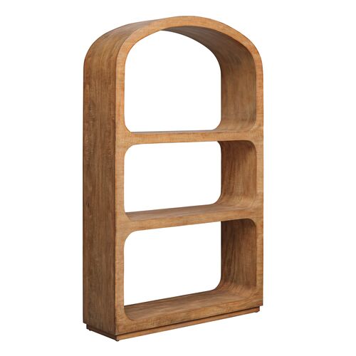 Rowan Arched Etagere, Natural