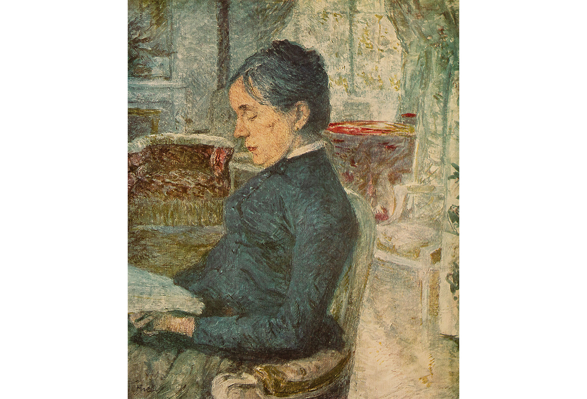 Toulouse-Lautrec,Artist's Mother Reading~P77632047