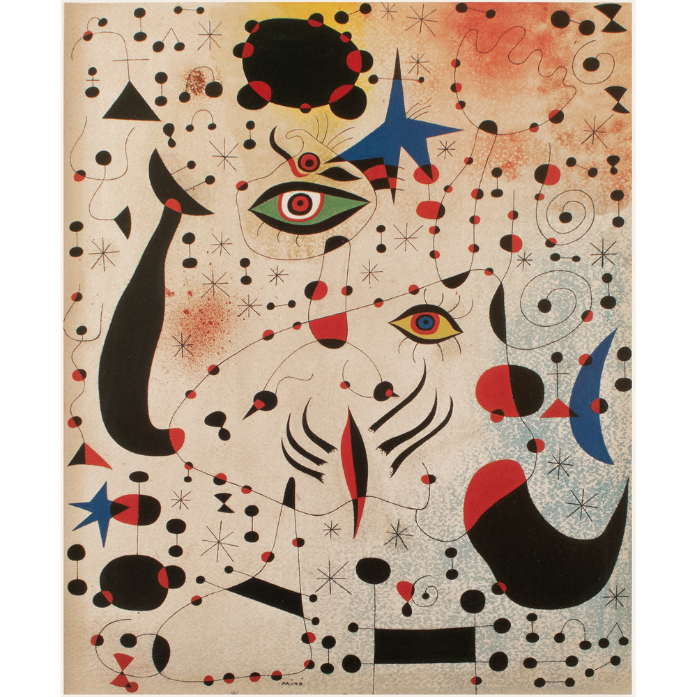1993 Joan Miró, In Love w/ a Woman~P77673963