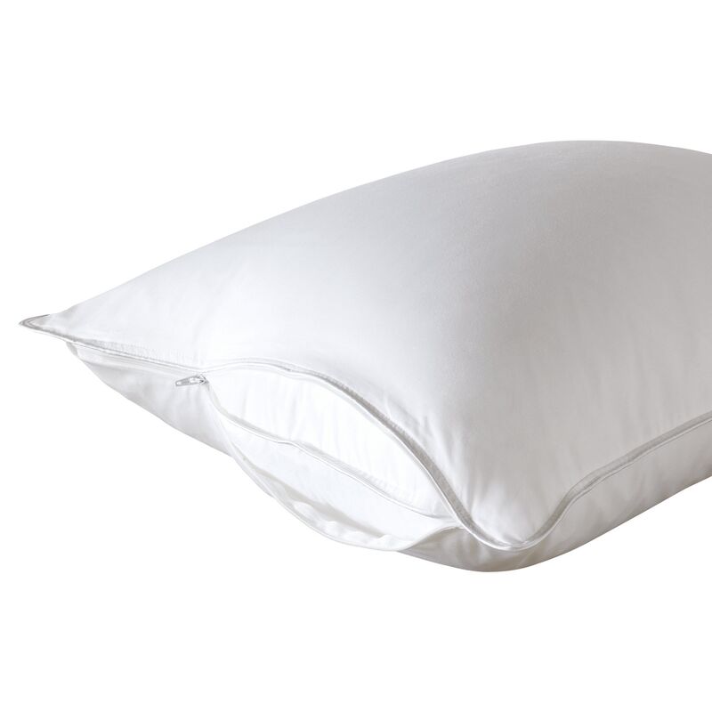 Tenor Pillow Protector, White
