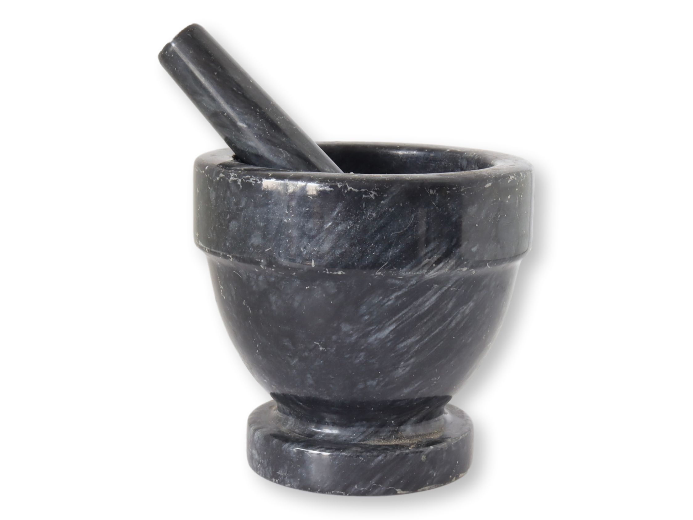 Black Marble Mortar and Pestle Set Black Marble Mortar and Pestle Set~P77703659