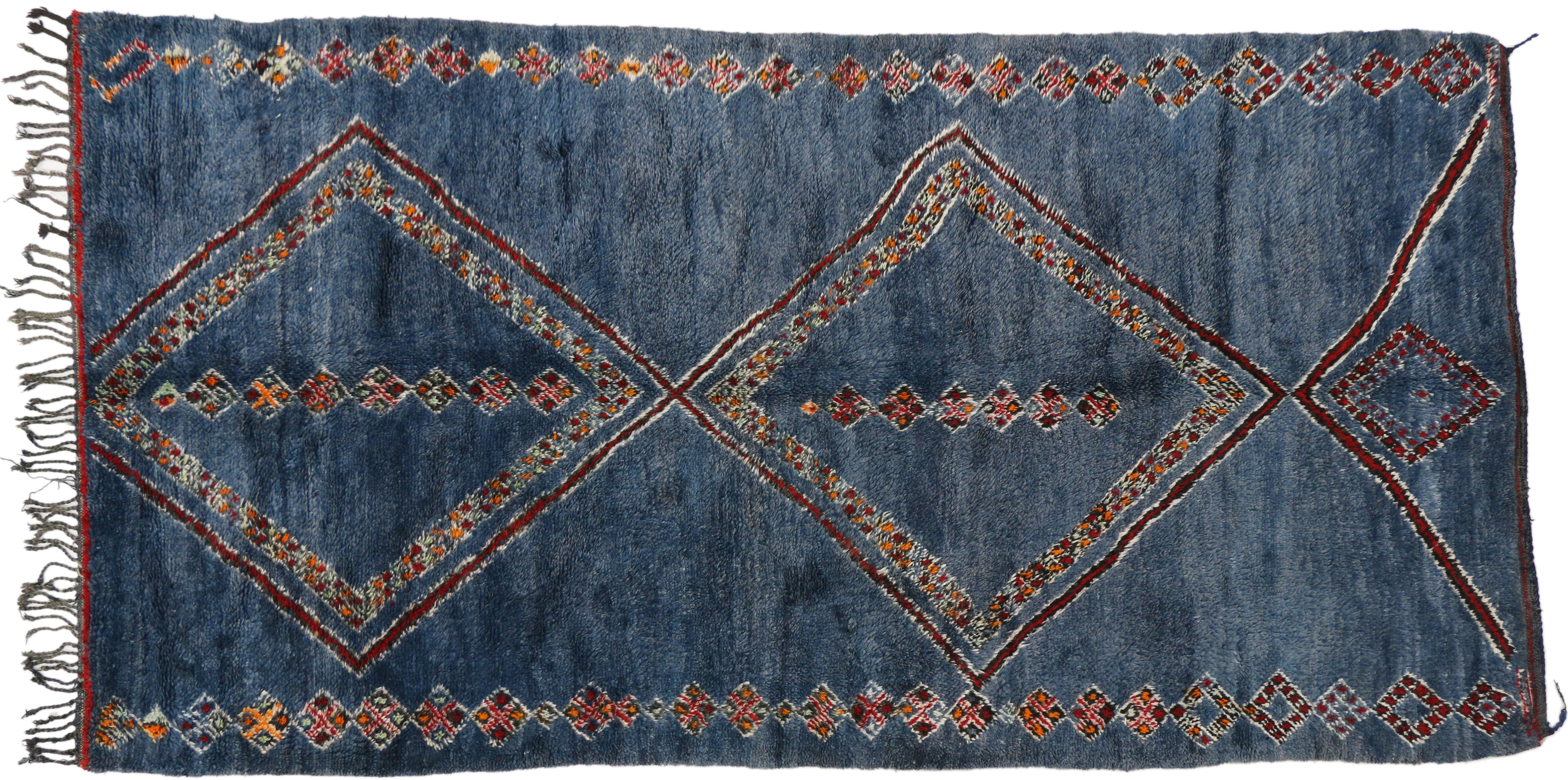 Beni M'Guild Moroccan Rug, 05'06 x 10'09~P77596362