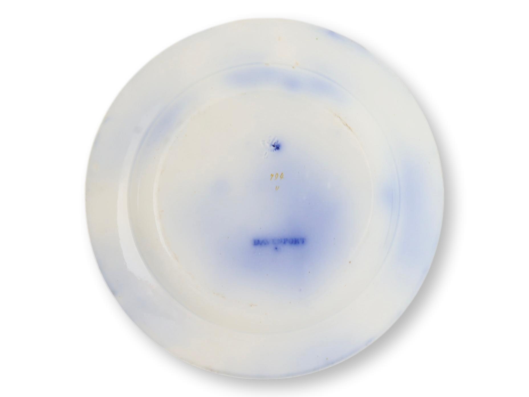 1850s Davenport Flow Blue Plates, s/10~P77683549