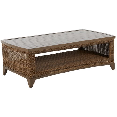Astoria Outdoor Woven Wicker Coffee Table
