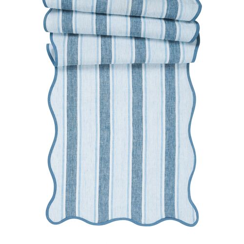 Cabana Stripe Table Runner, 18" x 90"