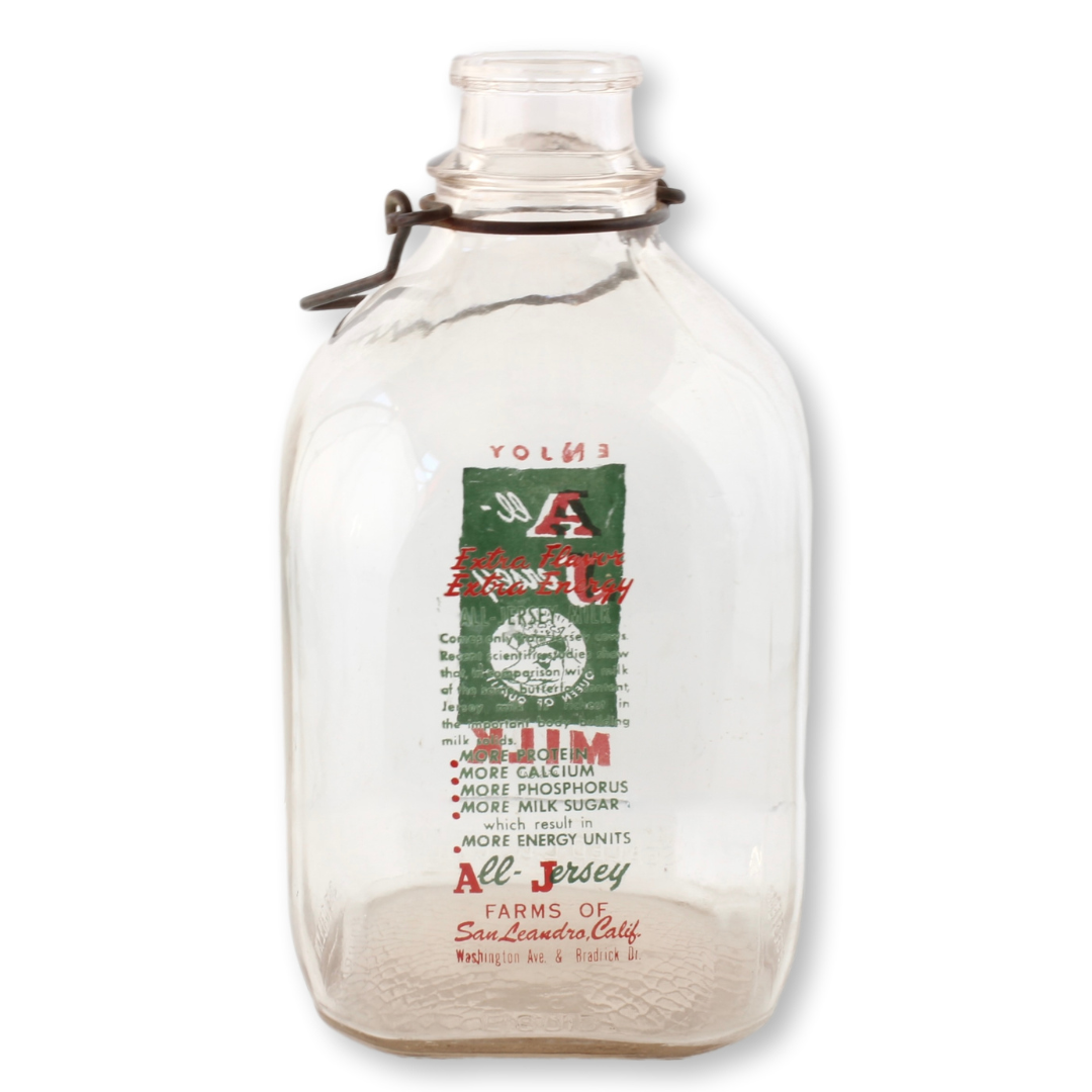 Midcentury California Dairy Milk Bottle~P77702627