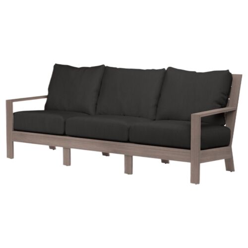 Farren Outdoor Aluminum 3-Seat Sofa
