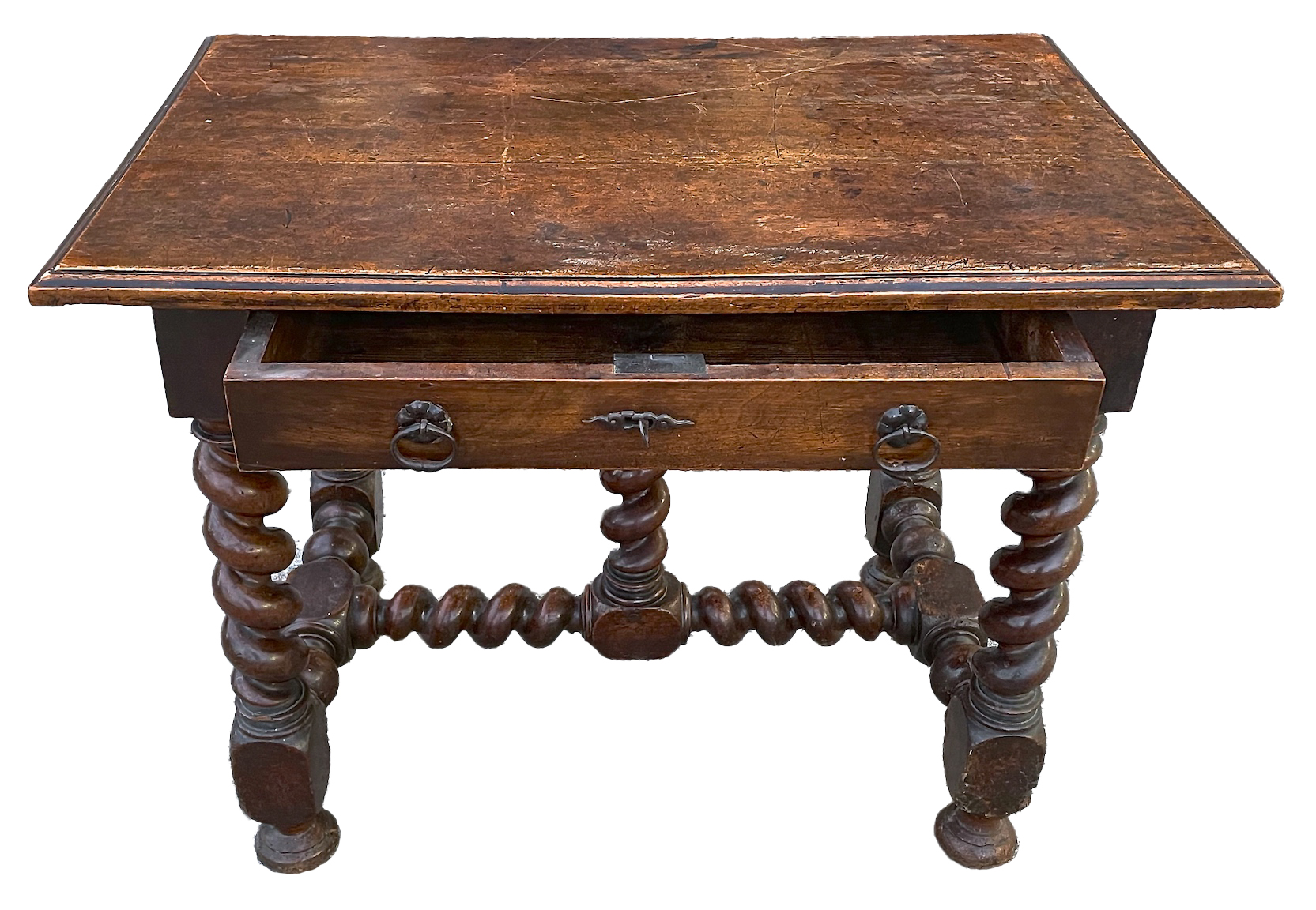 Antique Louis III Style Bureau Plat Desk~P77647322