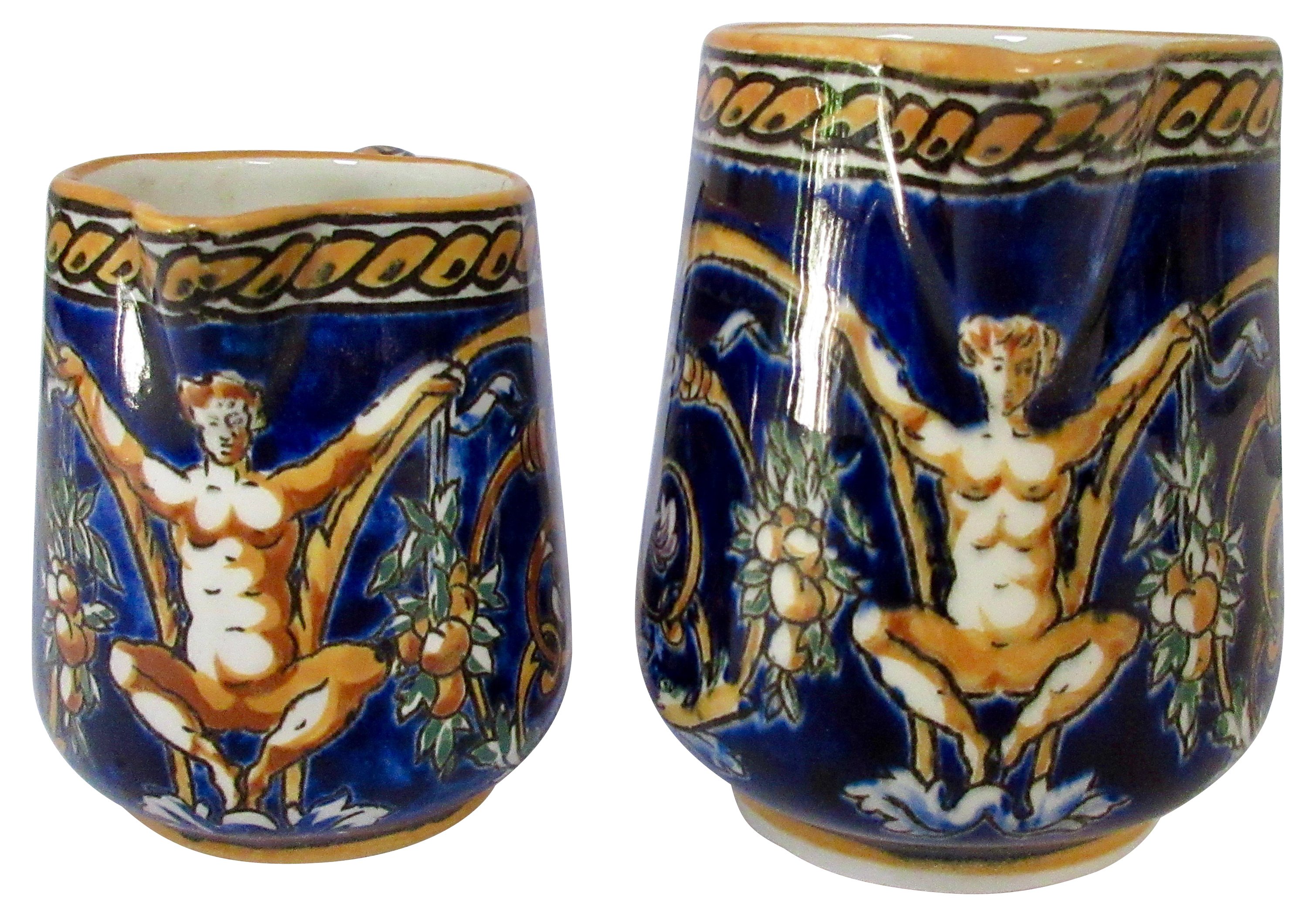 Gien French Faience Pitchers S/2~P77614033