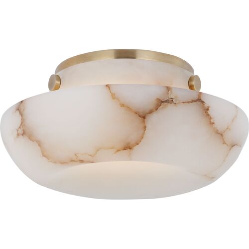 Cappello 6" Alabaster Flush Mount