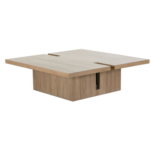 Henry Square Coffee Table, Fawn