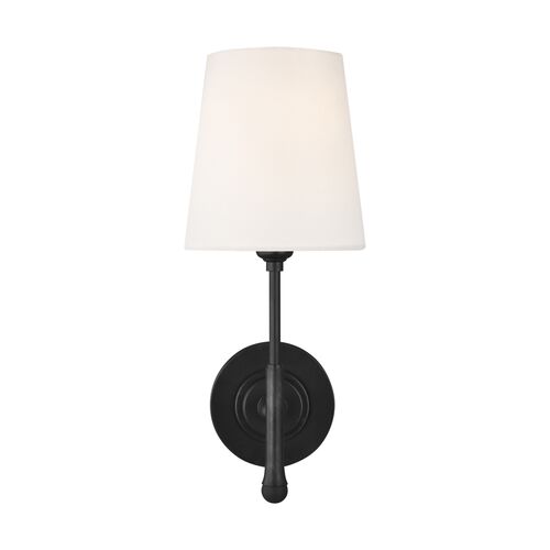 Capri Single Sconce, Aged Iron