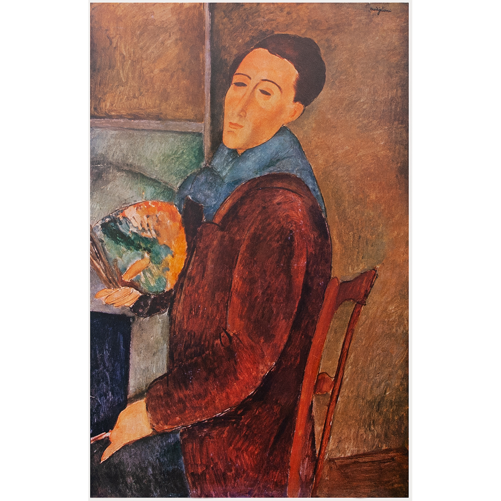 1940s Modigliani Self-Portrait~P77521003