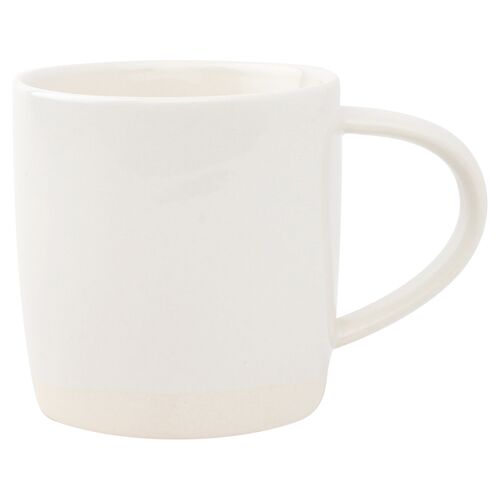 S/4 Shell Bisque Mugs, White~P77452524