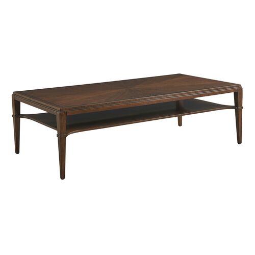 Andora Starburst Cocktail Table, Brown