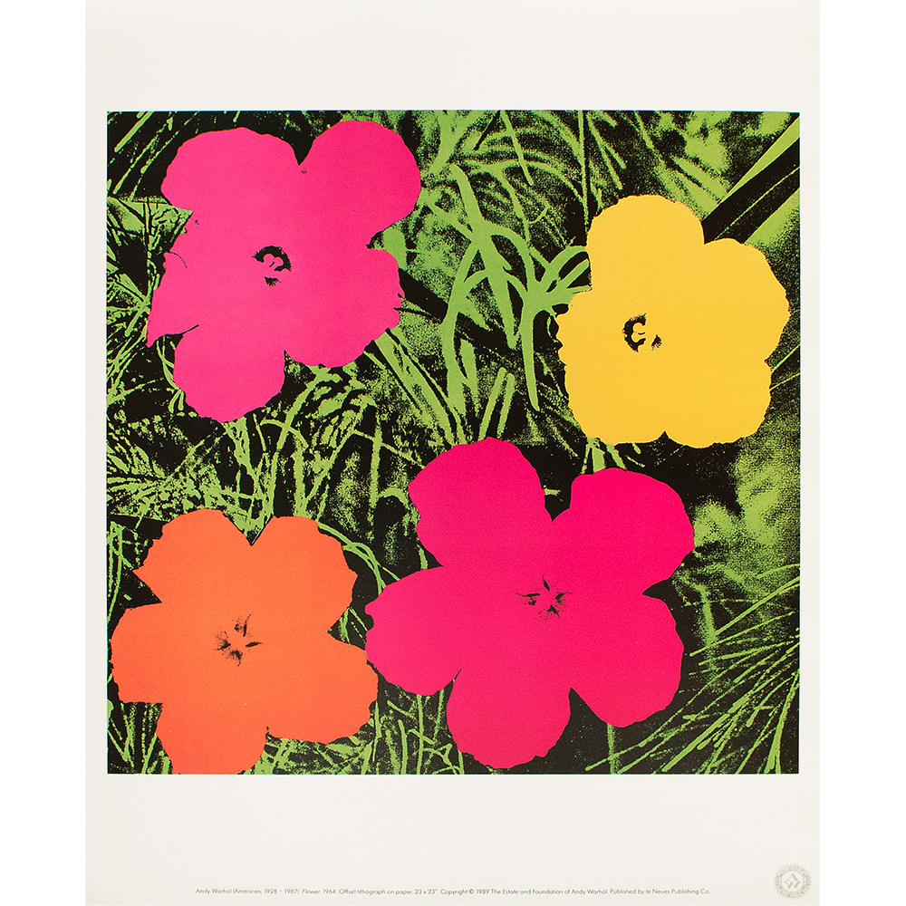 1989 Andy Warhol, "Flowers, 1964"~P77662289