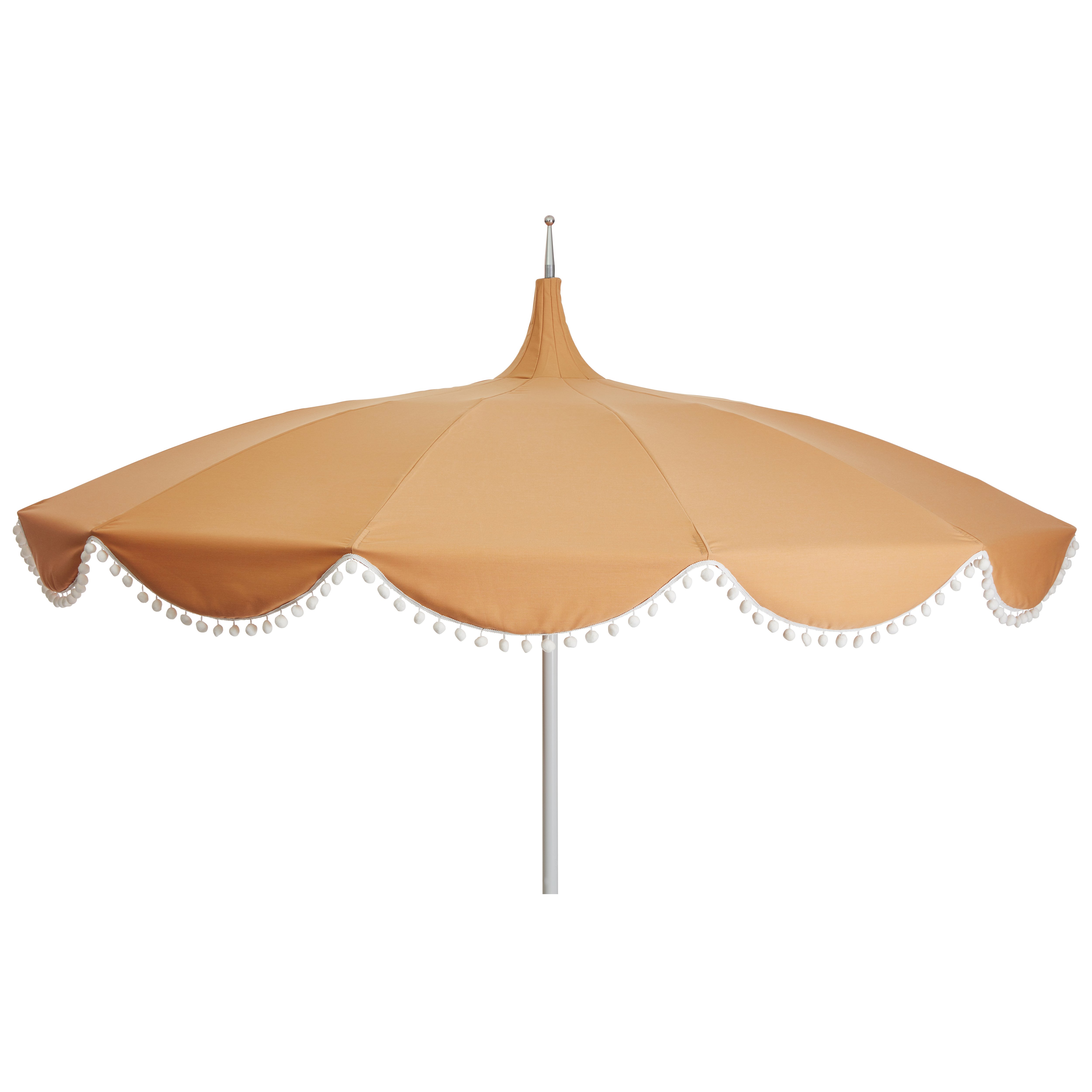 dani pom pom patio umbrella Tbpro Planter 2 pcs Wrap Around Umbrella Planter with Umbrella Hole Half Round Flower Pot Black Outdoors with Drainage Holes11.41 * 11.41 * 4.72inch On Patio Table : Patio, Lawn & Garden this umbrella provides the shade and style you need Business & Pleasure Co. The