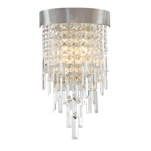 Winfield 2-Light Wall Sconce, Antique Silver