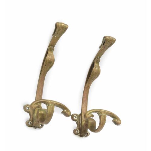 Antique French Double Wall Hooks, S/2~P77596371