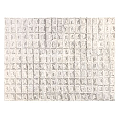Harkness 12'x15' Handmade Geometric Rug, Ivory Harkness 12'x15' Handmade Geometric Rug, Ivory