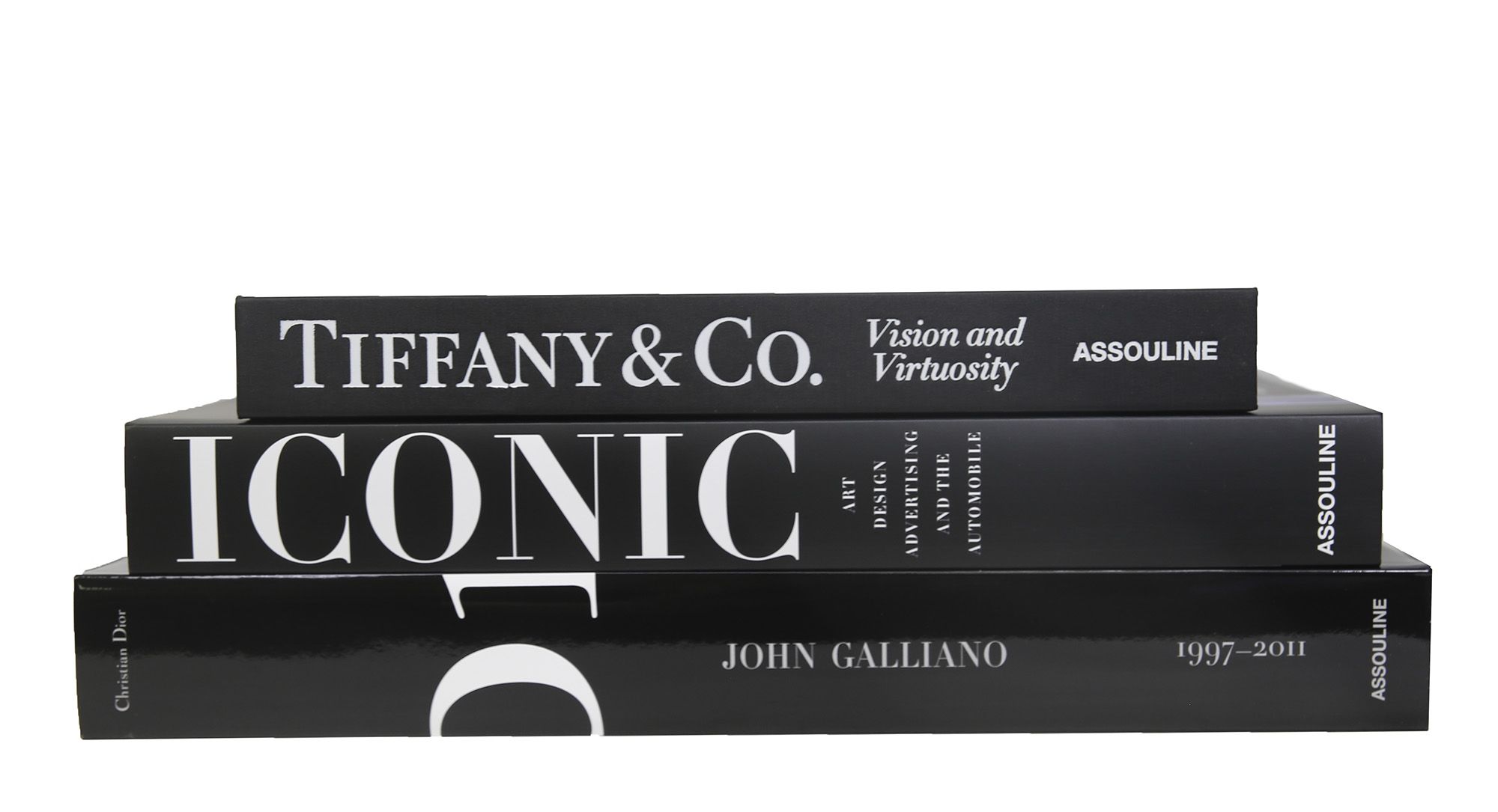 Black & White Assouline Coffee Table Set~P77688476