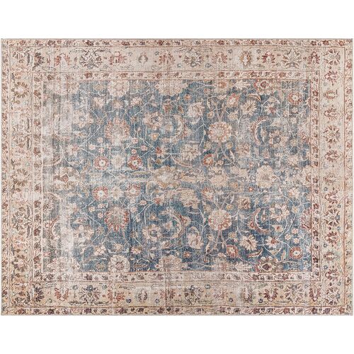 Marlene Woven Rug, Ink Blue