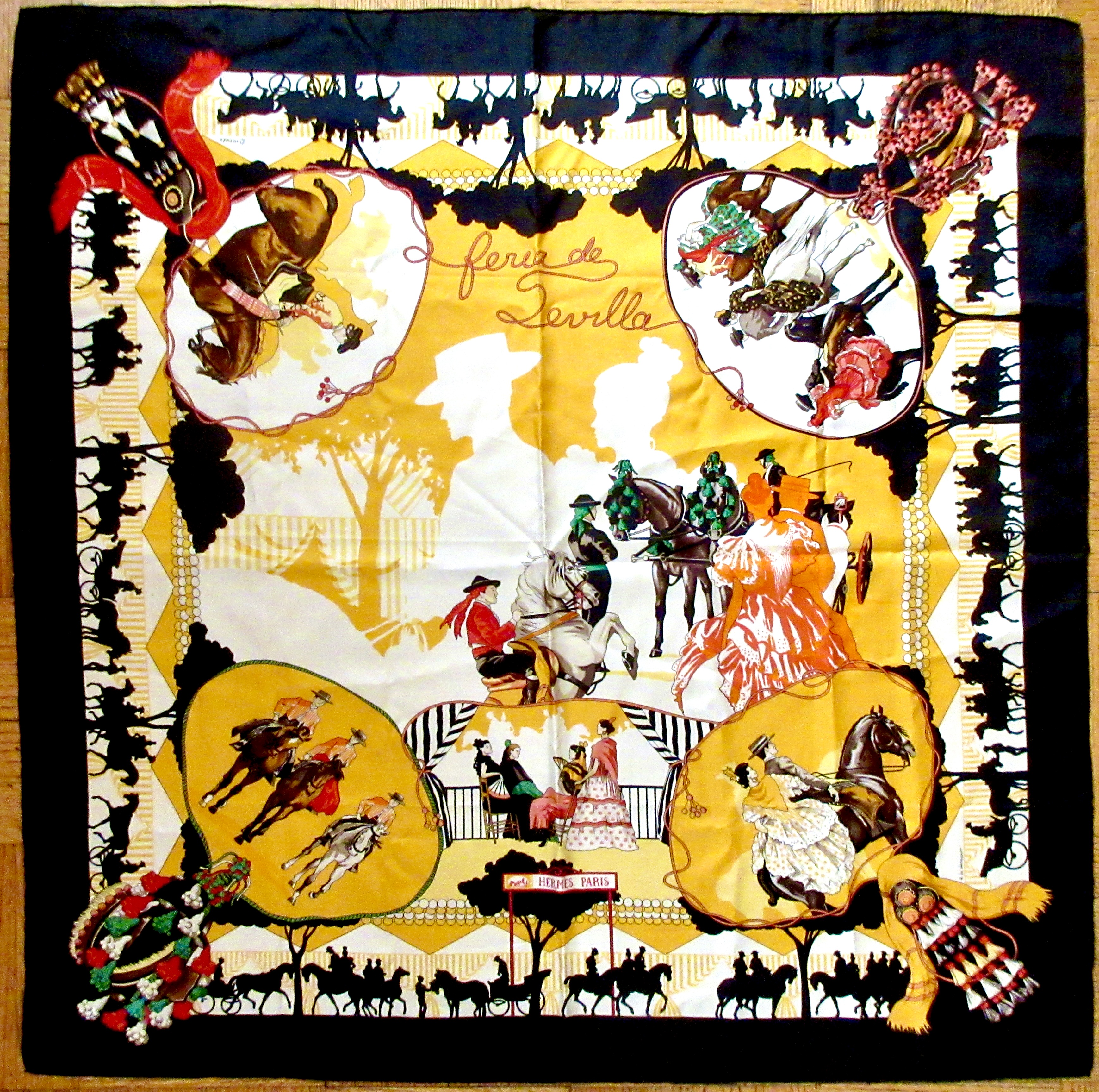 Hermes Feria de Sevilla Scarf