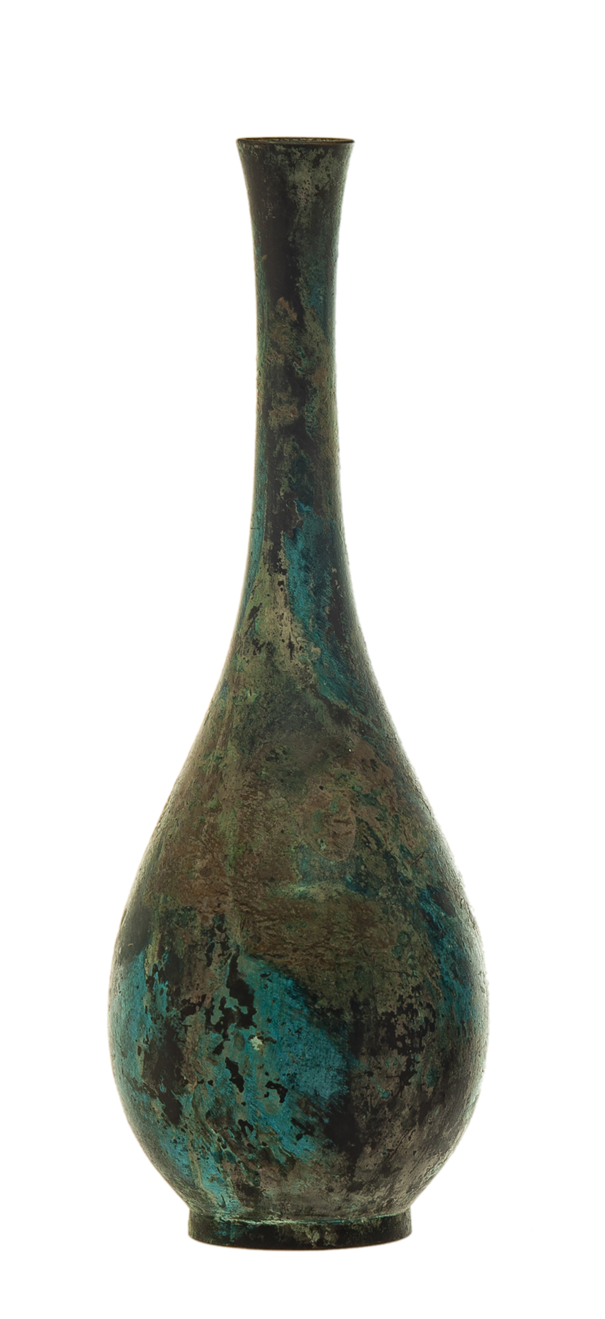 Japanese Bud Vase w/ Patina Green Patina~P77662026