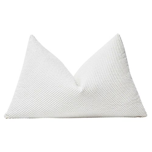 Maltese 25x16 Lumbar Pillow, White~P77600770