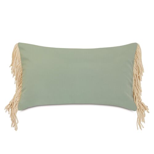 Bondi Lumbar Outdoor Pillow, Celdaon/Sand~P77610088