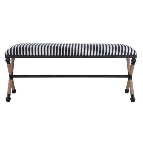 Matthew Bench, Navy/Cream~P77639543