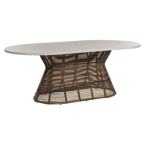 Harris Oval Outdoor Dining Table~P77619745