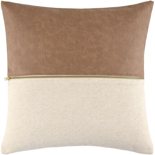 Waylon Polyester Zipper Accent Pillow Waylon Polyester Zipper Accent Pillow