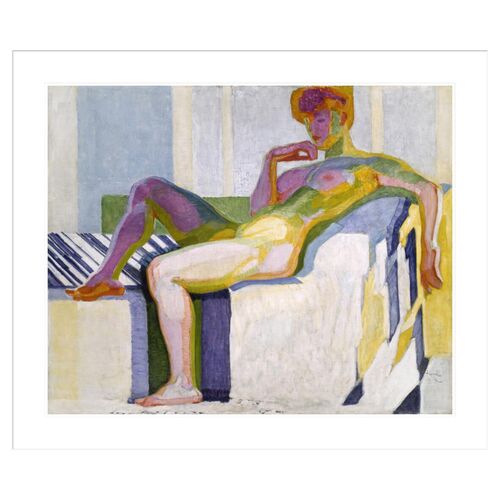 Planes by Colors Large Nude by František Kupka Framed Print Planes by Colors Large Nude by František Kupka Framed Print