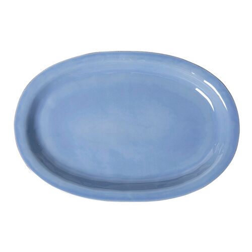 Puro 16" Platter, Chambray