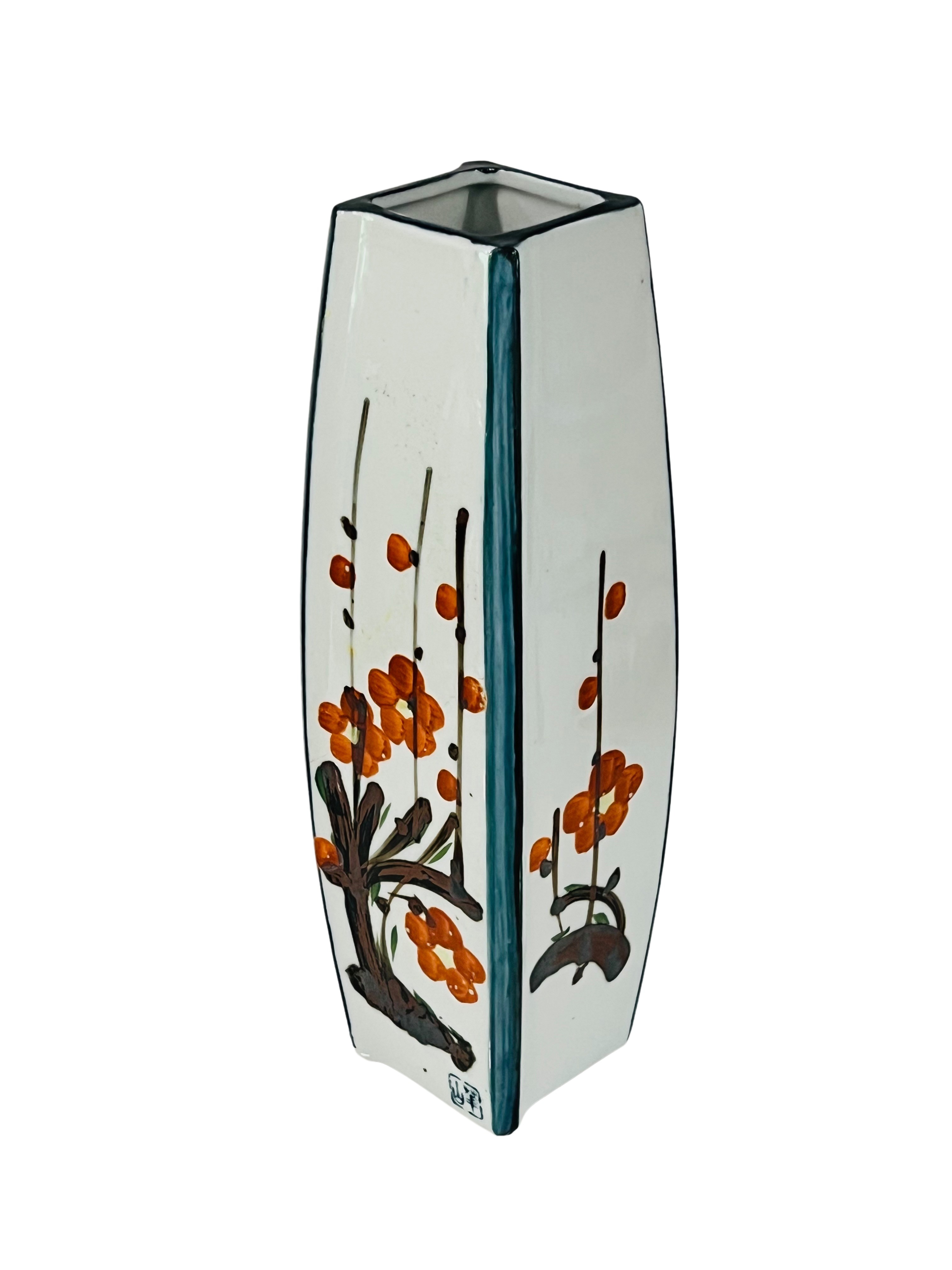 Japanese Hand-Made Ceramic Vase