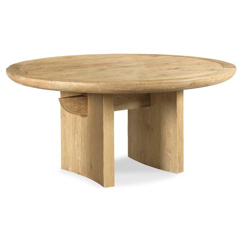 Modern 64" Gathering Dining Table, Limewash~P77595084