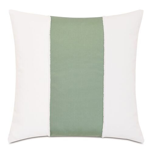 Zuri 20x20 Outdoor Pillow, White/Celadon~P77610112