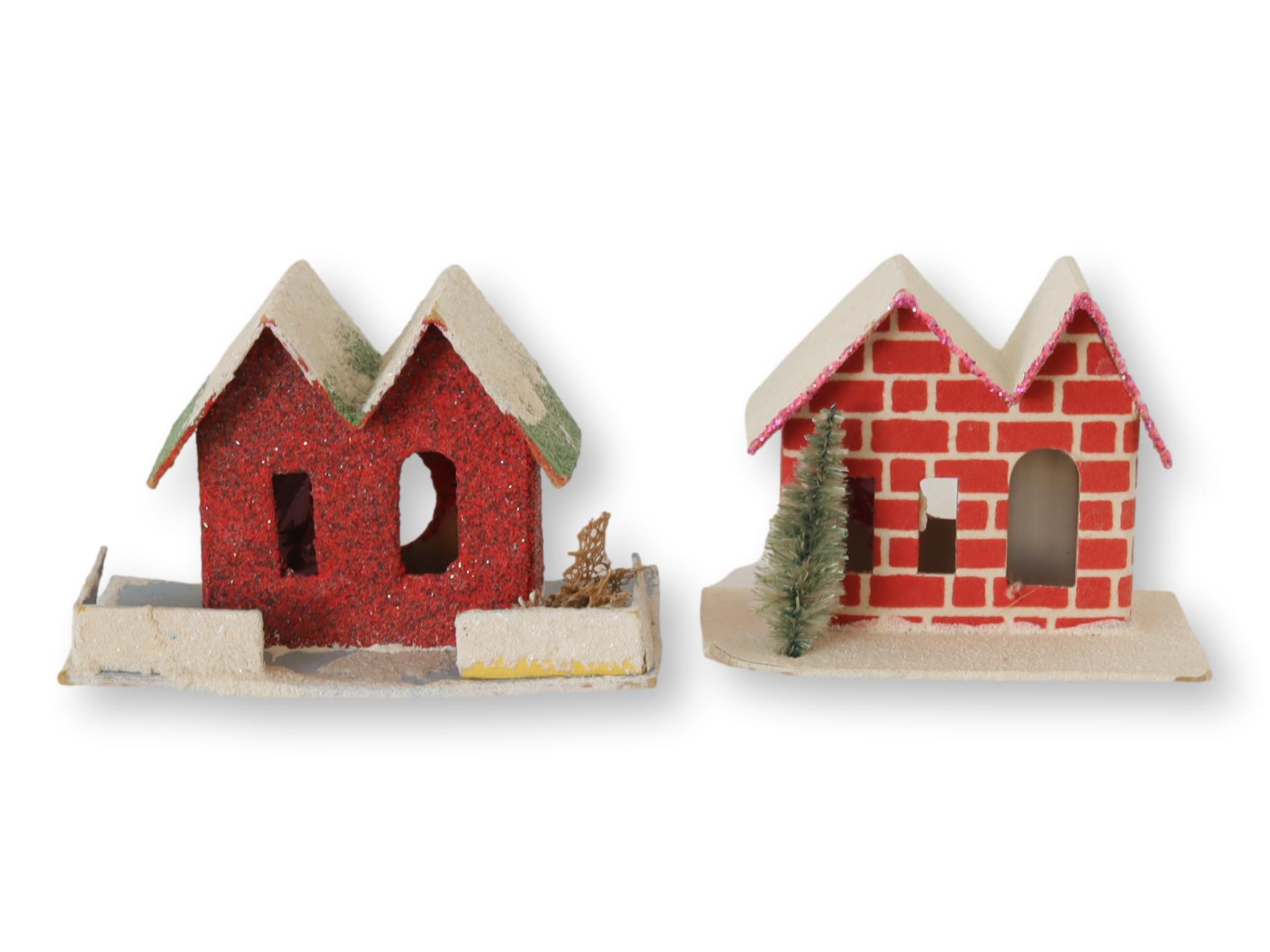 Miniature Holiday Houses, 2Pcs~P77680018